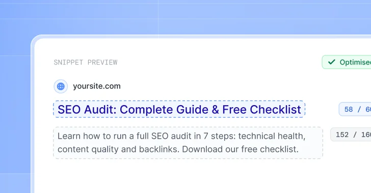 Come ottimizzare il meta title e la meta description?